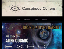 Tablet Screenshot of conspiracyculture.com